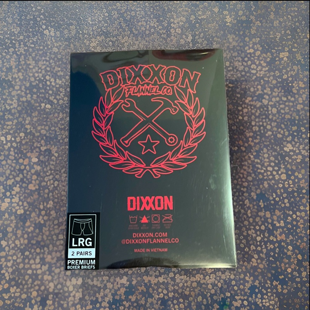 2 Pk Dixxon Boxer Briefs 4 Insane Comfort 4 Way Stretch Keyhole Mid Rise Cotton - Picture 13 of 15